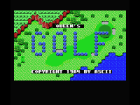 Queen's Golf JP MSX JP box art